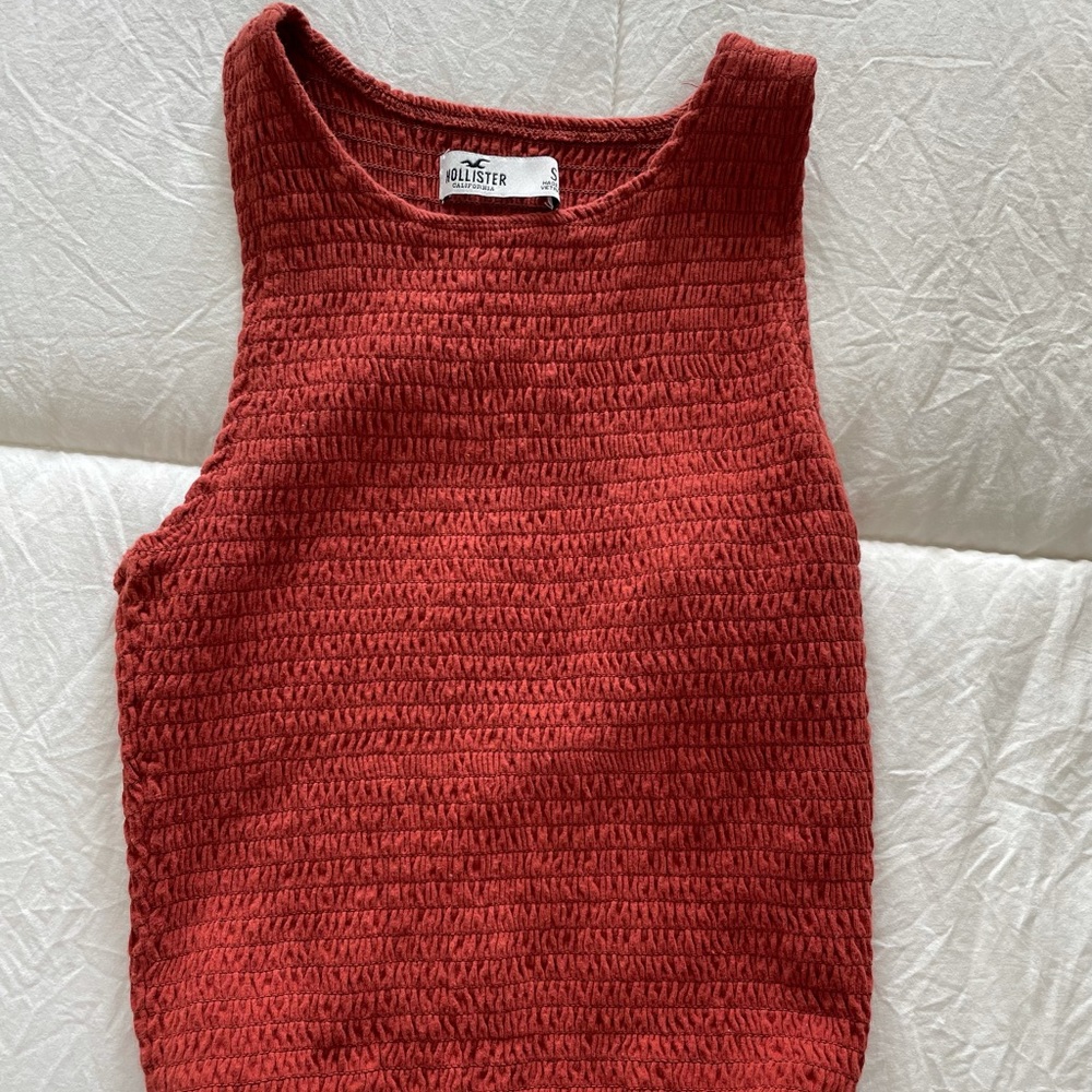 Ruched Hollister Crop Top